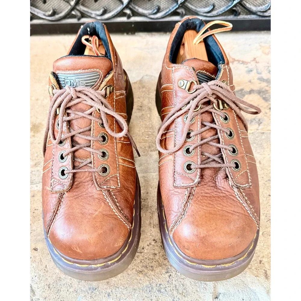Dr. Martens Brown Leather Oxfords UK 8 US 9 Made in England